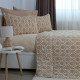 Покривало євро ТЕП Elegante Cotton Beige Fantasy 4-04577_32783 220х240 см