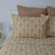 Покривало євро ТЕП Elegante Cotton Beige Fantasy 4-04577_32783 220х240 см