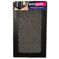 Килимок придверний Eurogold S-6143-GRE 45х75 см сірий