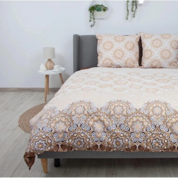 Постільна білизна євро ТЕП Happy Sleep Debbi Brown ТЕП 2-03796_31776 200х215 см