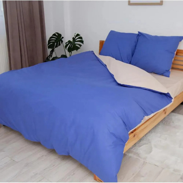 Постільна білизна євро ТЕП Happy Sleep Благородний сапфір 2-03796_32877 200х215 см