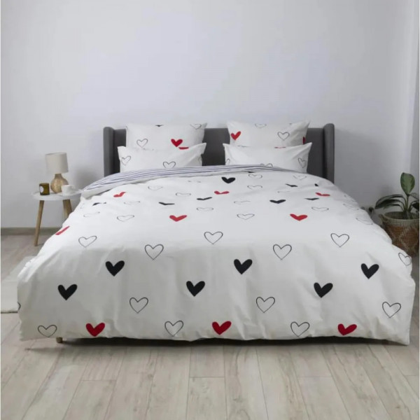 Постільна білизна полуторна ТЕП Happy Sleep Ритм кохання 2-03794_31736 215х150 см