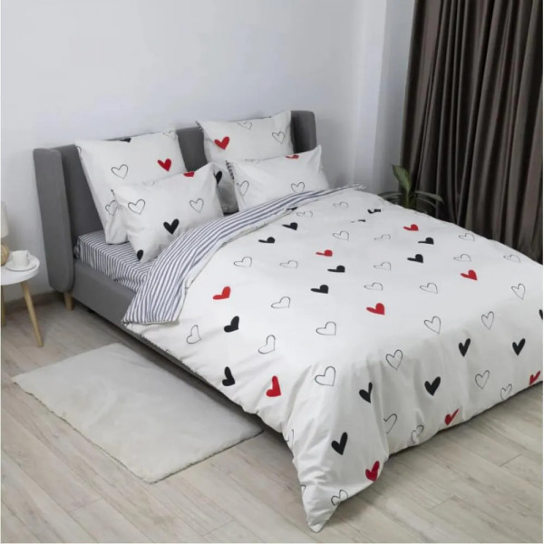 Постільна білизна полуторна ТЕП Happy Sleep Ритм кохання 2-03794_31736 215х150 см