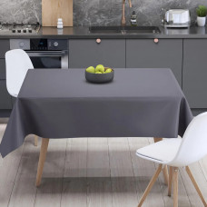 Скатертина водовідштовхувальна ТЕП Aquastop Dark Gray С-04189_29832 150х200 см темно-сіра