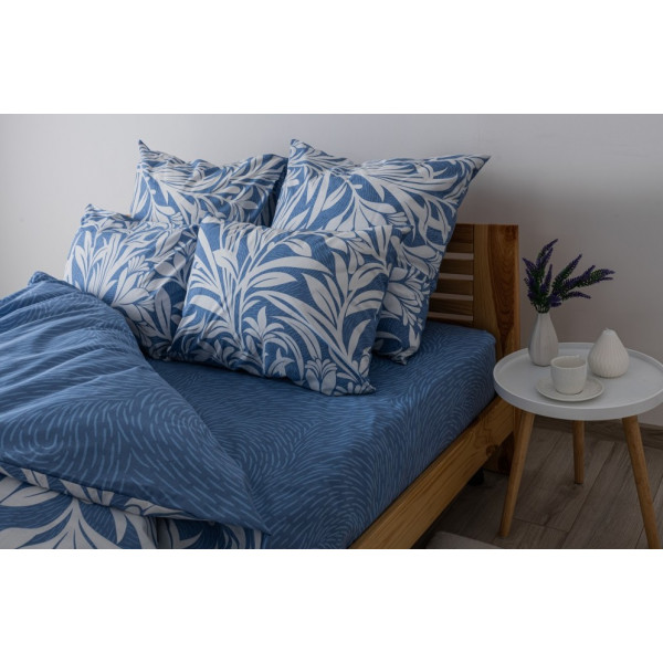 Постільна білизна євро ТЕП Soft dreams Light Blue Fantasy 2-03859-25471 200х215 см
