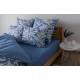Постільна білизна євро ТЕП Soft dreams Light Blue Fantasy 2-03859-25471 200х215 см