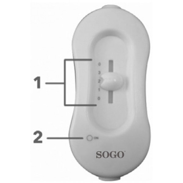 Електроковдра SOGO SS-20221 140х160 см бежева
