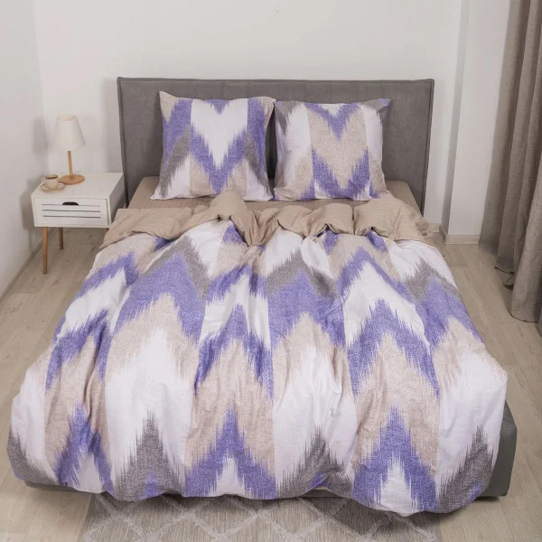 Постільна білизна двоспальне Viluta Сатин Twill 644-2 210х175 см