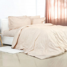 Постільна білизна євро ТЕП Grace Jacquard Beige 2-04547_31834 200х220 см бежева