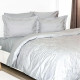Постільна білизна євро ТЕП Grace Jacquard Light Grey 2-04547_31833 200х220 см світло-сіра