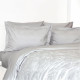 Постільна білизна євро ТЕП Grace Jacquard Light Grey 2-04547_31833 200х220 см світло-сіра