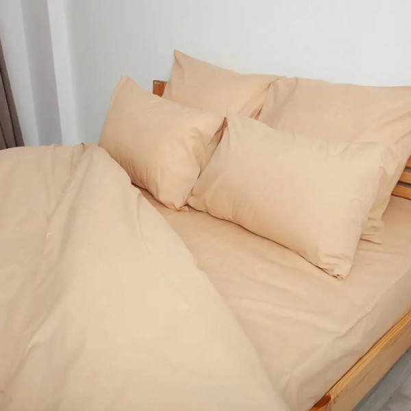 Постільна білизна євро ТЕП Happy Sleep Рим 2-03796_28039 200х215 см бежева