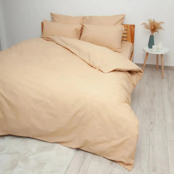 Постільна білизна євро ТЕП Happy Sleep Рим 2-03796_28039 200х215 см бежева