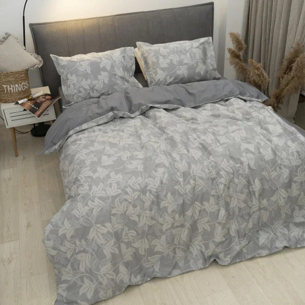 Постільна білизна євро Tiare Сатин Deluxe L005-E 220x200 см