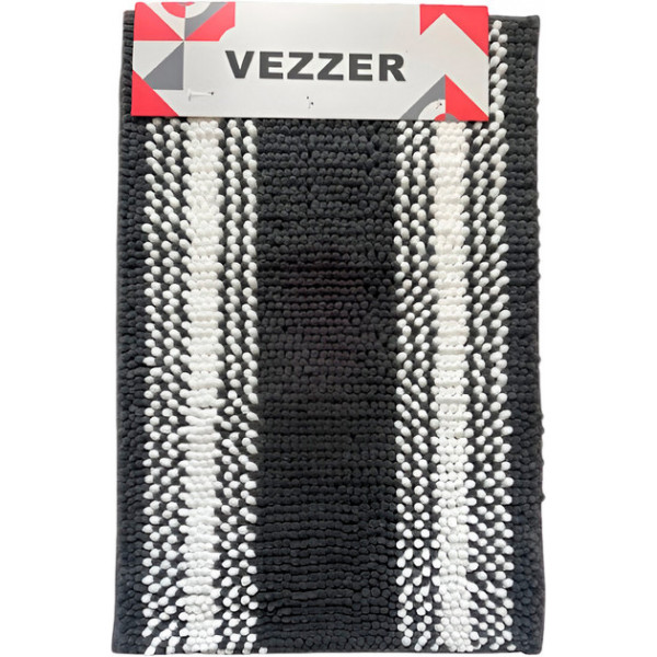 Килимок у ванну кімнату Vezer VZ0196 40х60 см темно-сірий