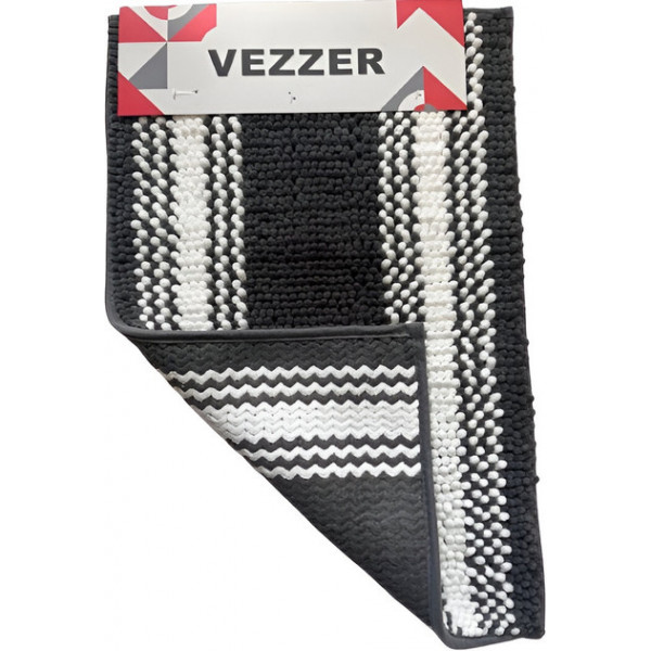 Килимок у ванну кімнату Vezer VZ0196 40х60 см темно-сірий