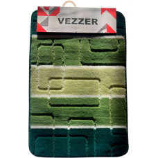Килимок у ванну кімнату Vezer VZ2035Green 40х60 см зелений