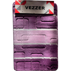Килимок у ванну кімнату Vezer VZ2035Purple 40х60 см фіолетовий