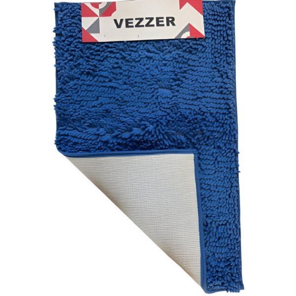 Килимок у ванну кімнату Vezer VZ5080/950WBlue 80х50 см блакитний