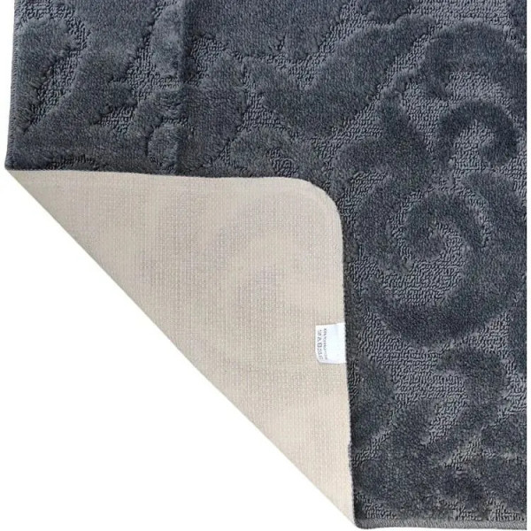 Килимок для ванної Vezzer Standart VZSB7020 80х120 см металік