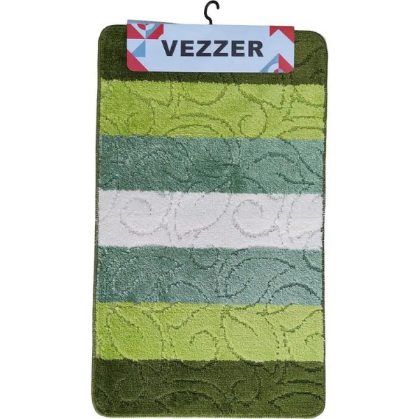Набір килимків для ванної Vezzer Color line VZC02271 2 оливкові предмети