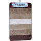 Набір килимків для ванної кімнати Vezzer Color line VZC10569/1618 2 предмети темно-коричневий