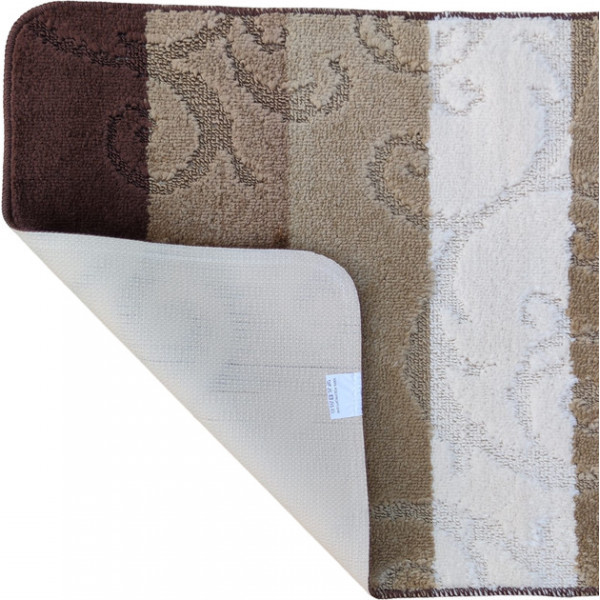 Набір килимків для ванної кімнати Vezzer Color line VZC10569/1618 2 предмети темно-коричневий