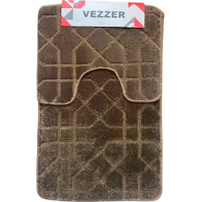 Набір килимків для ванної Vezzer VZ0197B 2 предмети бежевий