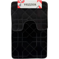 Набір килимків для ванної Vezzer VZ0197Gr 2 предмети графітовий