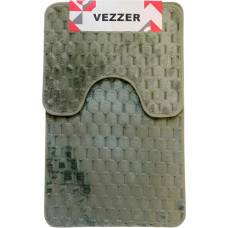 Набір килимків для ванної Vezzer VZ0198Green 2 предмети зелений