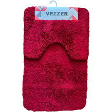 Набір килимків для ванної Vezzer VZ0200Red 2 предмети червоний