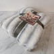 Плед Versailles Шарпей Зимовий ранок VS-SP-3000W 150х200 см сірий
