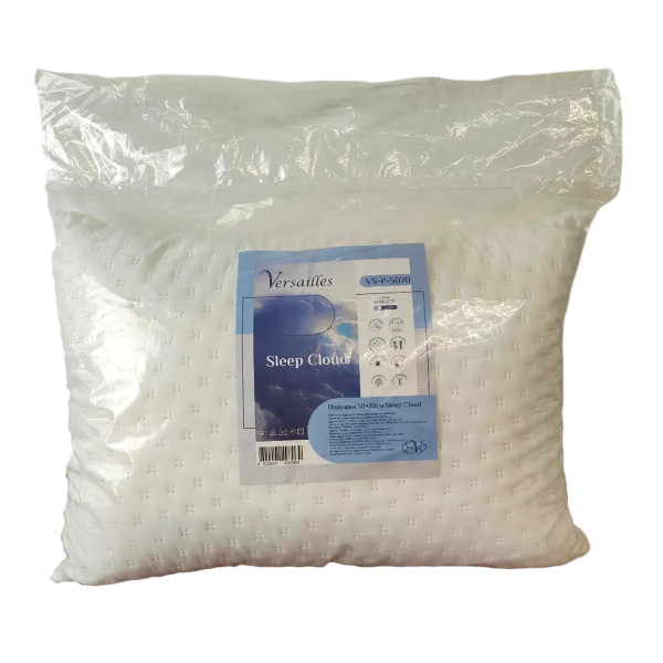 Подушка на блискавці Versailles Sleep Cloud VS-P-5070 50х70 см біла