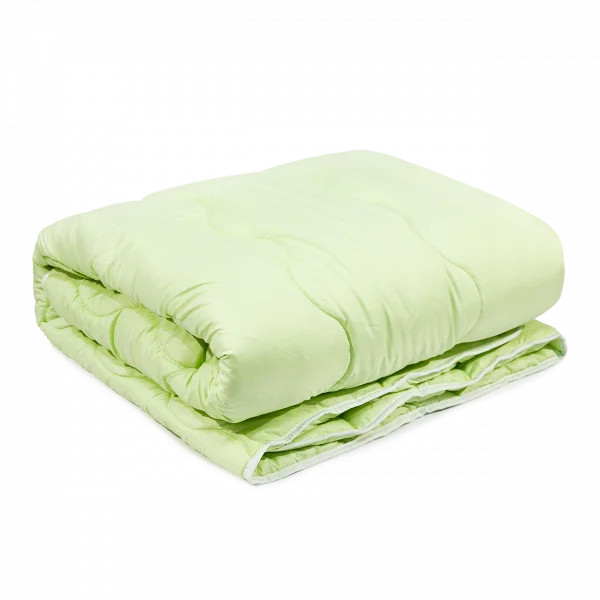 Ковдра полуторна силіконова Viluta Bamboo 21366 140x205 см салатова Ковдра полуторна силіконова Viluta Bamboo 21366 140x205 см салатова