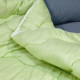 Ковдра полуторна силіконова Viluta Bamboo 21366 140x205 см салатова Ковдра полуторна силіконова Viluta Bamboo 21366 140x205 см салатова