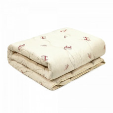 Ковдра полуторна вовняна Viluta Premium 21383 140x205 см бежева