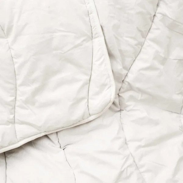 Ковдра полуторна стьобана Viluta Soft Лебяжий пух 21376 140x205 см біла Ковдра полуторна стьобана Viluta Soft Лебяжий пух 21376 140x205 см біла