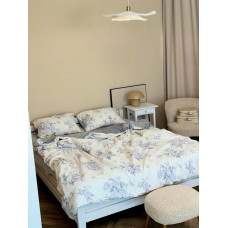 Постільна білизна сімейна Dushka Home Сатин Плюш 21346 160х215х2 см