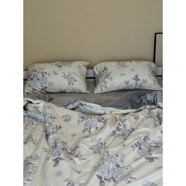 Постільна білизна сімейна Dushka Home Сатин Плюш 21346 160х215х2 см Постільна білизна сімейна Dushka Home Сатин Плюш 21346 160х215х2 см