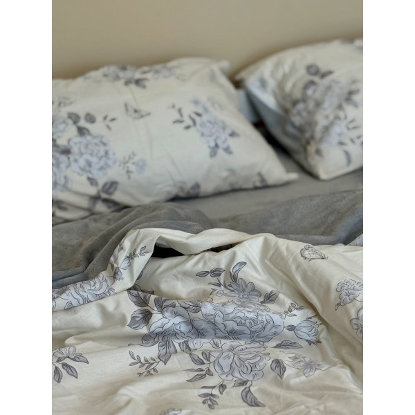 Постільна білизна сімейна Dushka Home Сатин Плюш 21346 160х215х2 см Постільна білизна сімейна Dushka Home Сатин Плюш 21346 160х215х2 см