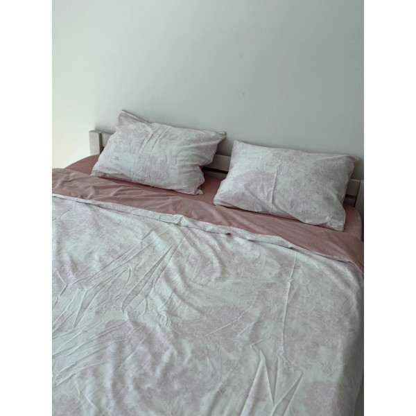 Постільна білизна сімейна Dushka Home Сатин Плюш 21350 160х215х2 см Постільна білизна сімейна Dushka Home Сатин Плюш 21350 160х215х2 см