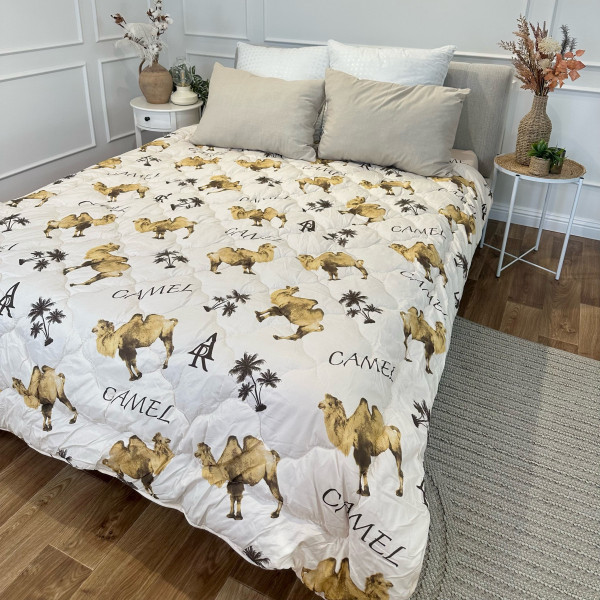Ковдра євро з верблюжої вовни Arda Camell wool 21429 195х215 см Ковдра євро з верблюжої вовни Arda Camell wool 21429 195х215 см