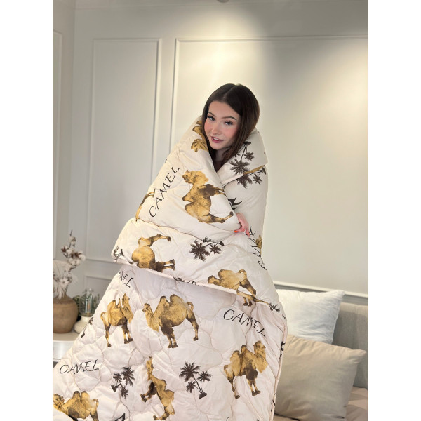 Ковдра євро з верблюжої вовни Arda Camell wool 21429 195х215 см Ковдра євро з верблюжої вовни Arda Camell wool 21429 195х215 см