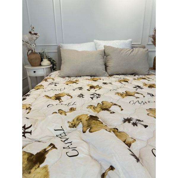 Ковдра євро з верблюжої вовни Arda Camell wool 21429 195х215 см Ковдра євро з верблюжої вовни Arda Camell wool 21429 195х215 см