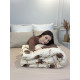 Ковдра євро з овечої вовни Arda Pure wool 21435 195х215 см бежева Ковдра євро з овечої вовни Arda Pure wool 21435 195х215 см бежева