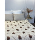 Ковдра євро з овечої вовни Arda Pure wool 21435 195х215 см бежева Ковдра євро з овечої вовни Arda Pure wool 21435 195х215 см бежева