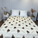 Ковдра євро відкрита двостороння з вовни Arda Pure Wool 21441 195х215 см капучино Ковдра євро відкрита двостороння з вовни Arda Pure Wool 21441 195х215 см капучино