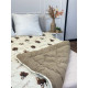 Ковдра євро відкрита двостороння з вовни Arda Pure Wool 21441 195х215 см капучино Ковдра євро відкрита двостороння з вовни Arda Pure Wool 21441 195х215 см капучино