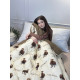 Ковдра євро відкрита двостороння з вовни Arda Pure Wool 21441 195х215 см капучино Ковдра євро відкрита двостороння з вовни Arda Pure Wool 21441 195х215 см капучино
