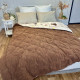 Ковдра євро відкрита двостороння з вовни Arda Pure Wool 21447 195х215 см шоколадне Ковдра євро відкрита двостороння з вовни Arda Pure Wool 21447 195х215 см шоколадне